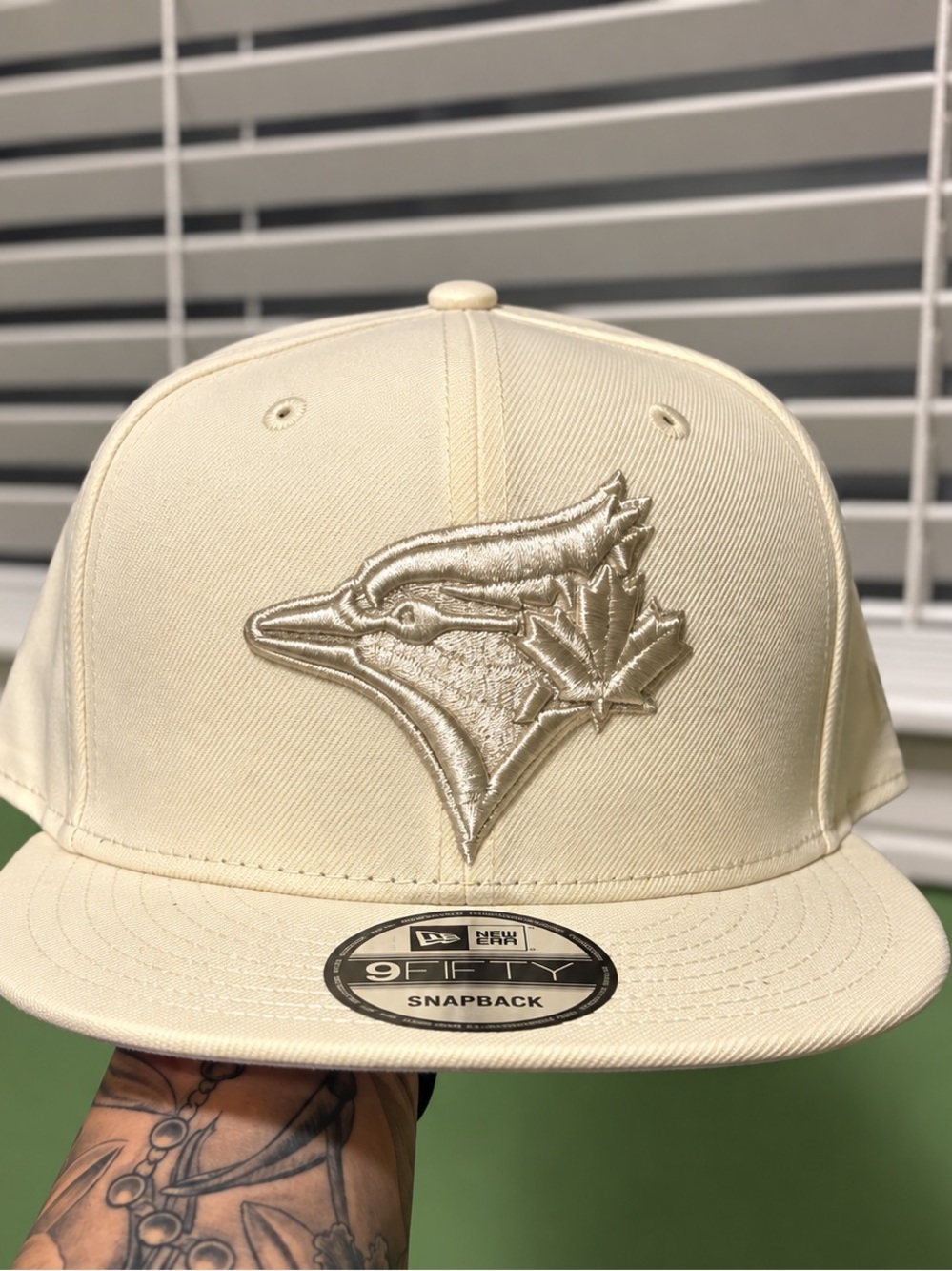 🤍 Toronto Blue Jays Beige New Era 9FIFTY Snapback